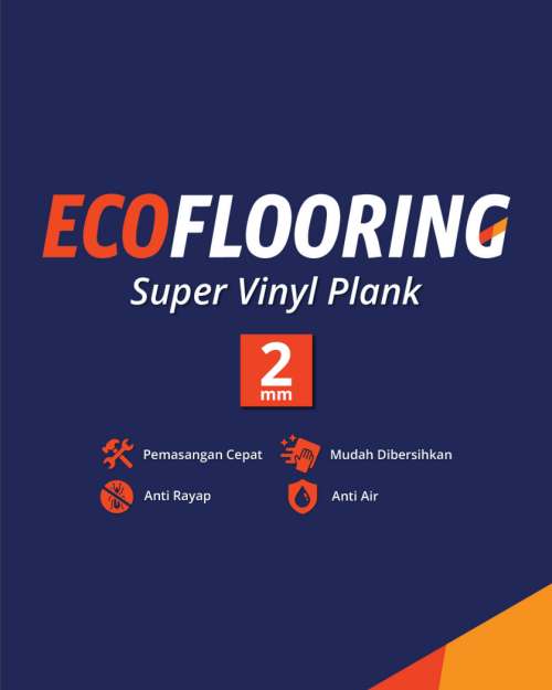 Lantai Eco Vinyl 2mm