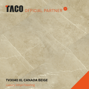 Taco Lantai Vinyl 3mm TV 3040 XL Canada Beige