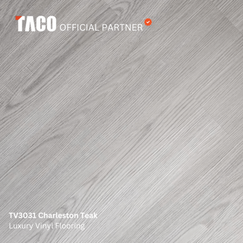 TACO Vinyl TV 3031 Charleston Teak Tebal 3mm