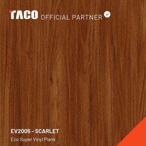 EV2005 Lantai Vinyl Eco 2mm Scarlet