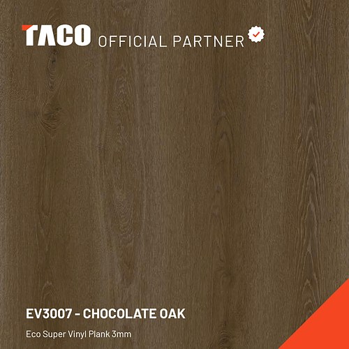 EV3007 Lantai Vinyl Eco 3mm Chocolate Oak