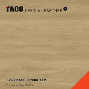 EV5003SPC Lantai SPC Eco Flooring 5mm Smoke Elm