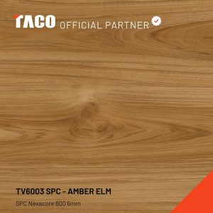 TV6003SPC Lantai SPC Taco 6mm Nexacore Amber Elm