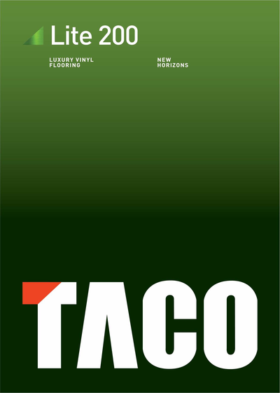 Sampul katalog Lantai Vinyl Taco 2mm (Lite 200), unduh PDF